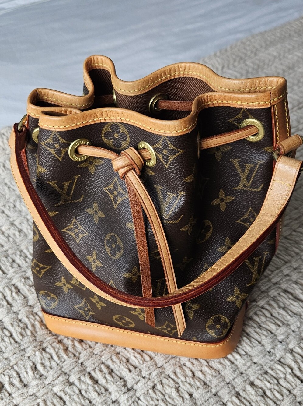 Louis Vuitton Rare Vintage Mini Noe Bucket Bag